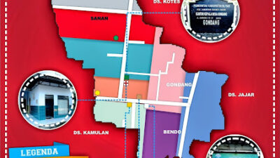 Lokasi PP APIS Sanan Gondang